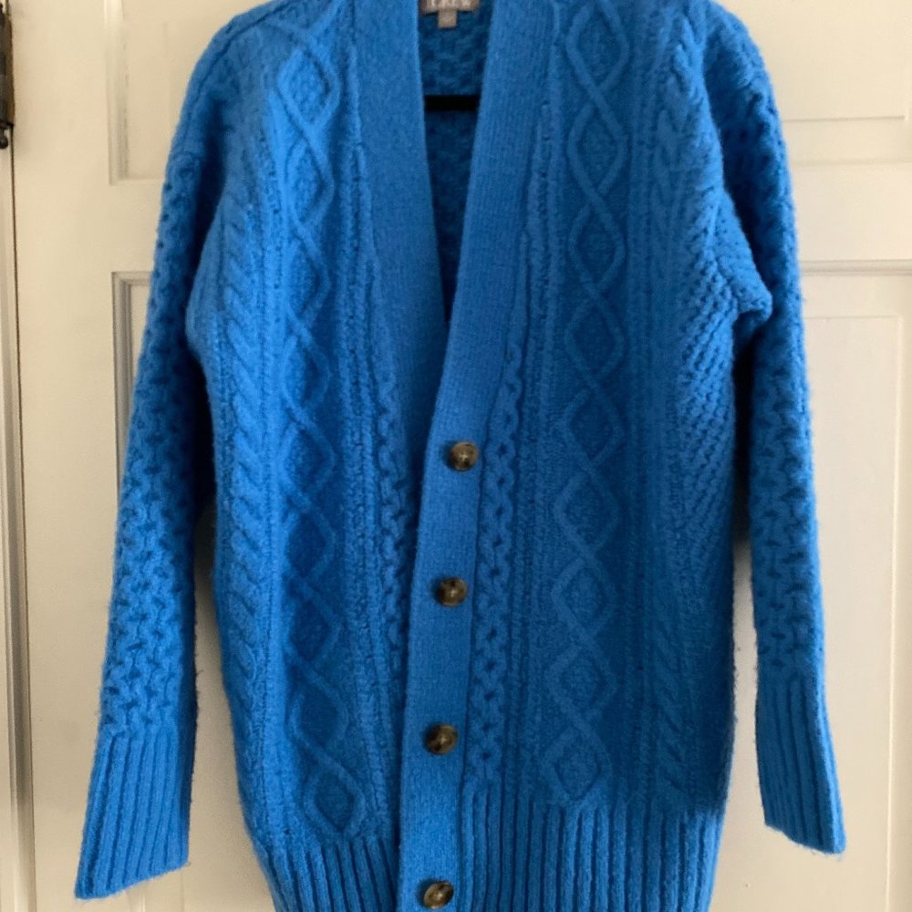 J Crew, Size Small, Blue Sweater